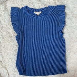 Blue blouse, Size XS, never been worn